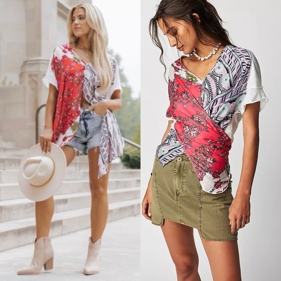 Free people Pick Your Scarf Tee Wrap Beach Boho - Picture 1 of 13